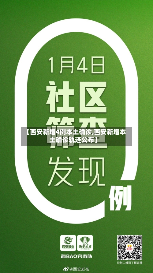 【西安新增4例本土确诊,西安新增本土确诊轨迹公布】